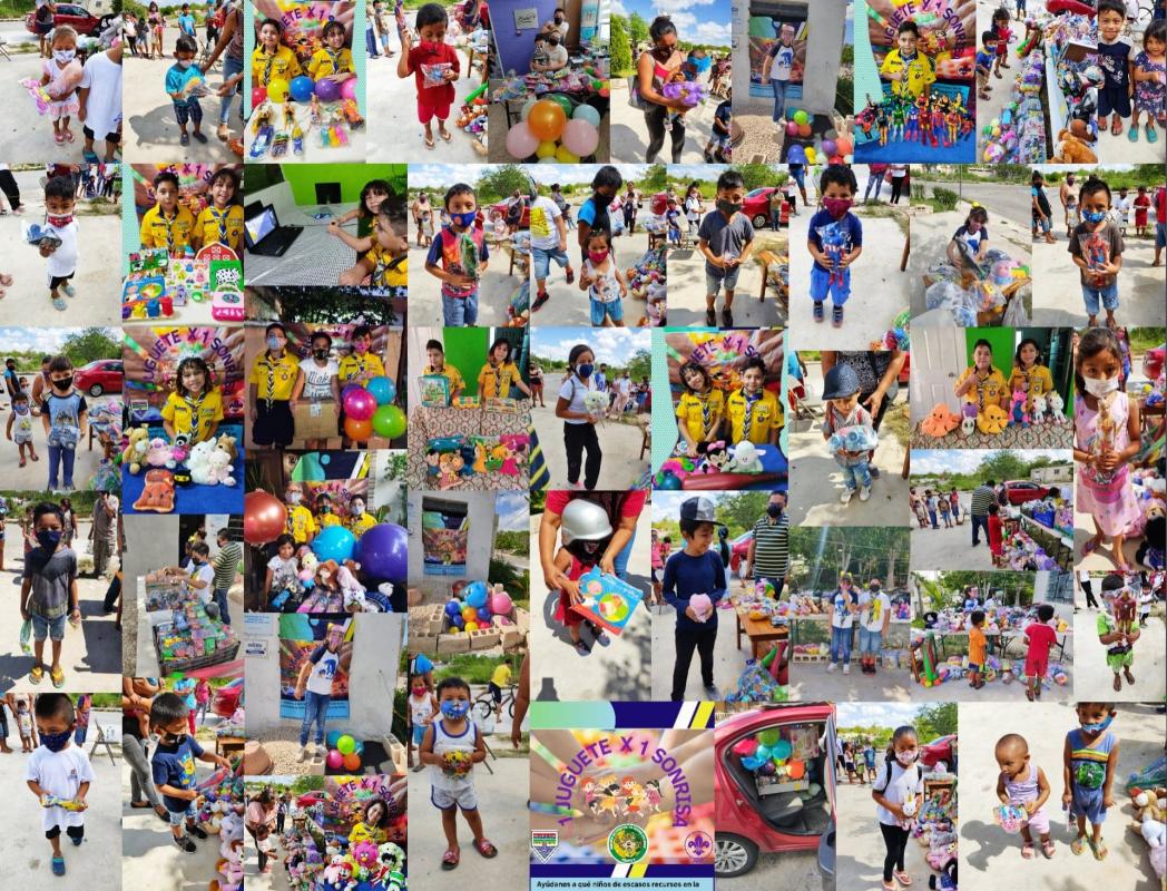 UN JUGUETE X UNA SONRISA