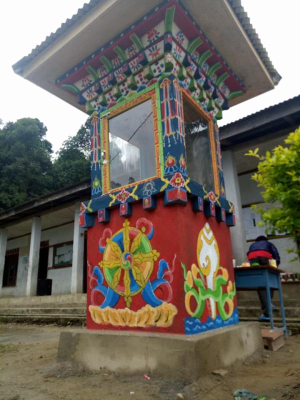 Painting for Saraswati Phodrang(house)