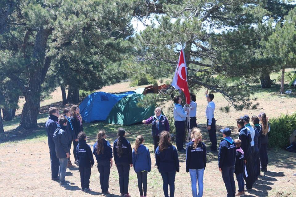  Scout Camp at İzdos Spil in the footsteps of Ataturk