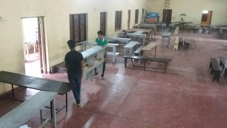 MOP project (cleaning the church main hall)