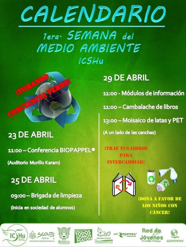 1ra semana del medio ambiente ICSHu