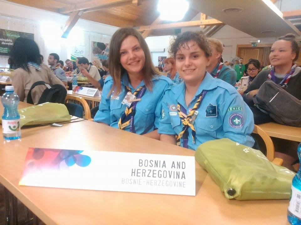 Members of Zenica at World Scout Youth Forum