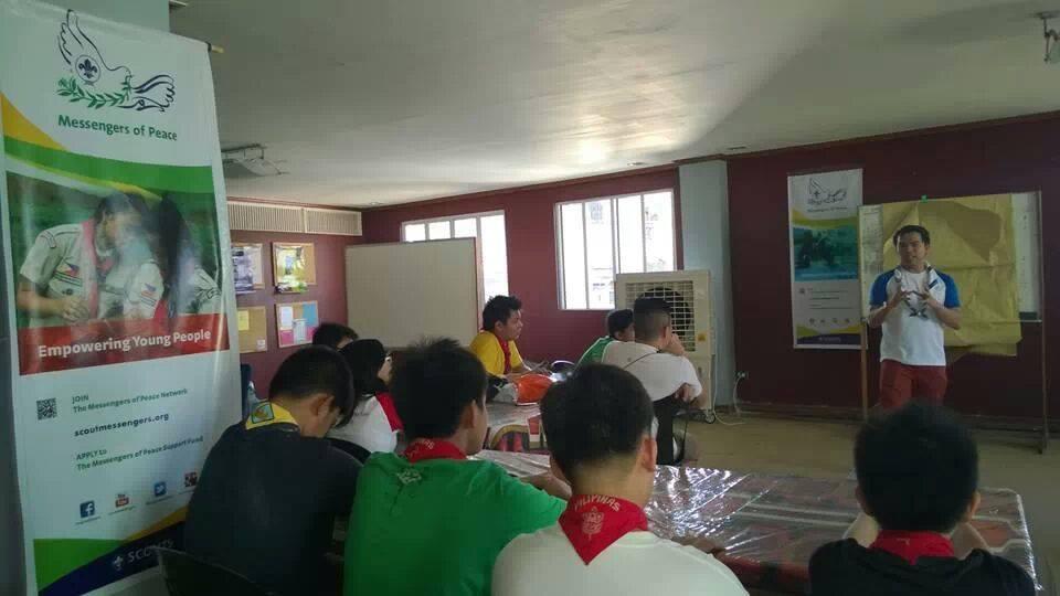 Messenger of Peace in Brighton Venturers Head Quarters