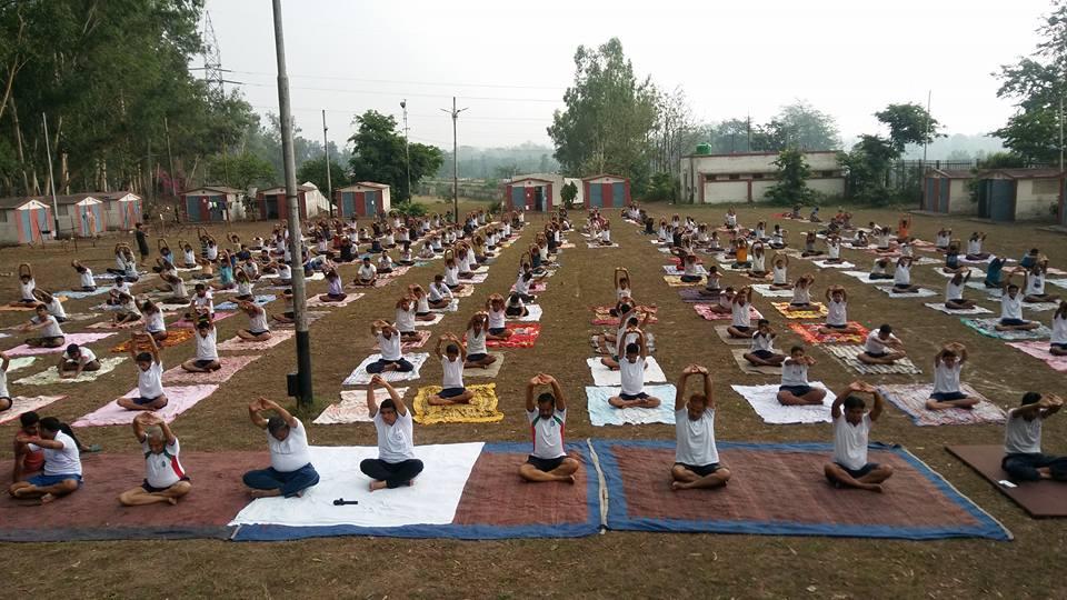 International day of yoga 2017.