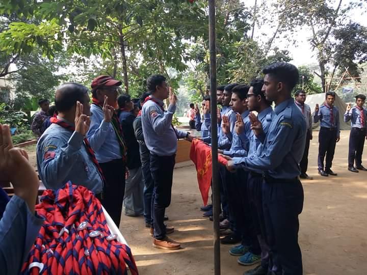 ৩৩ তম দীক্ষা ক্যাম্প, সরকারি বাঙলা কলেজ রোভার স্কাউট গ্রুপে