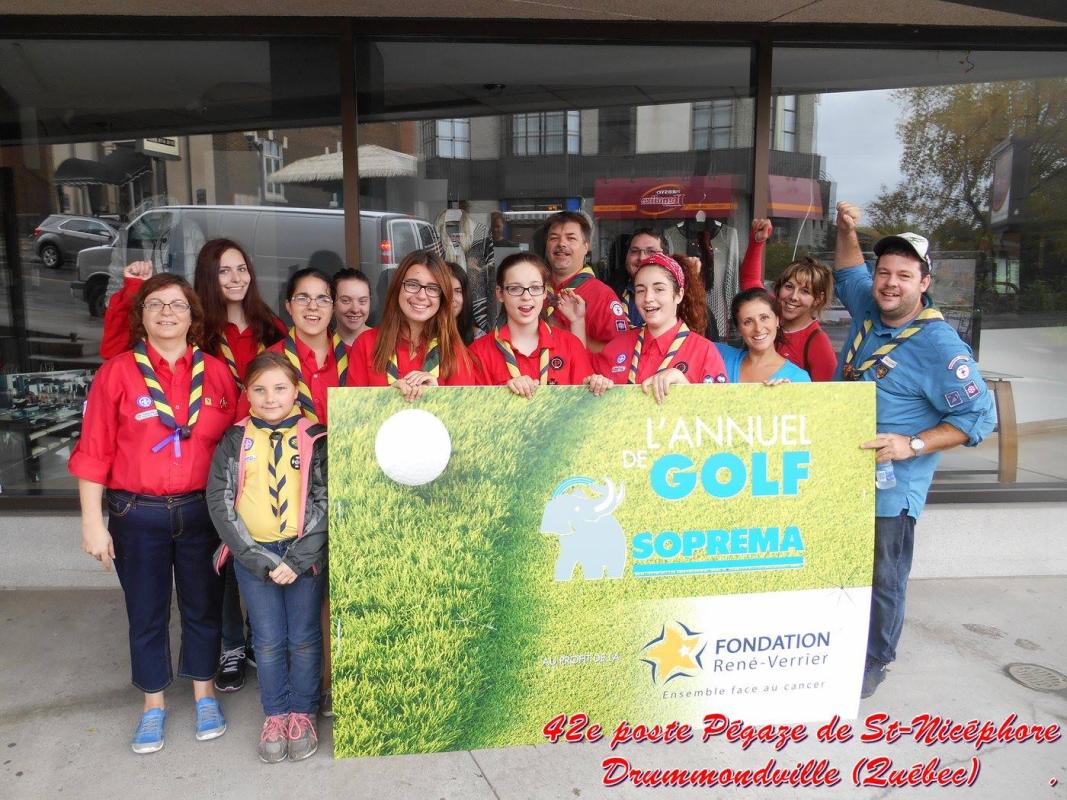 Aide au démontage du Tournoi de Golf au profit de la Fondation René Verrier