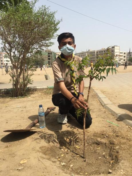 Isna Asheri Scout's One Scout One Tree Project ~ 2nd Plantation Drive