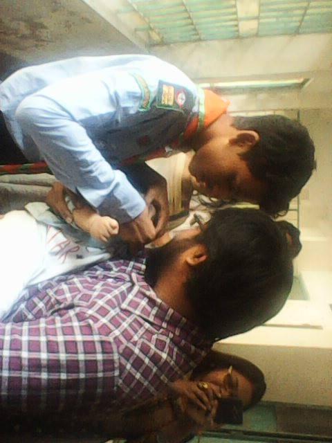 ভিটামিন এ ক্যাম্পেইন এ রেসকিউ ওপেন স্কাউট গ্রুপ এর সহযোগীতা