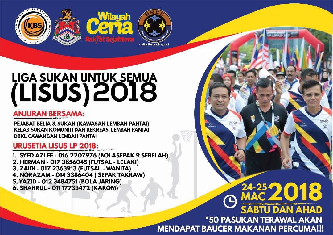 LIGA SUKAN UNTUK SEMUA_LISUS 2018