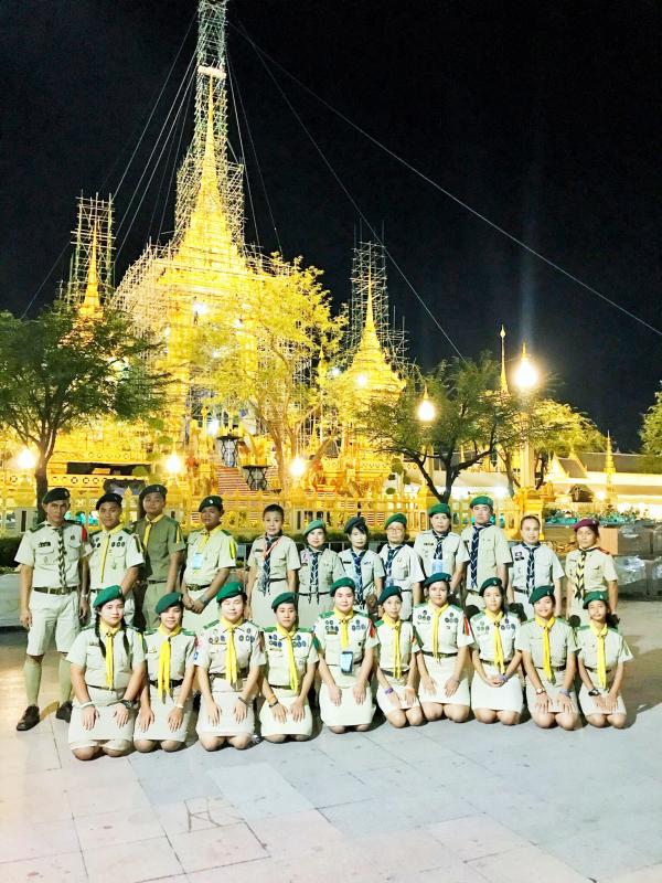 เข้าร่วมจิตอาสาบริการประชาชน ที่สนามหลวง ประเทศไทย