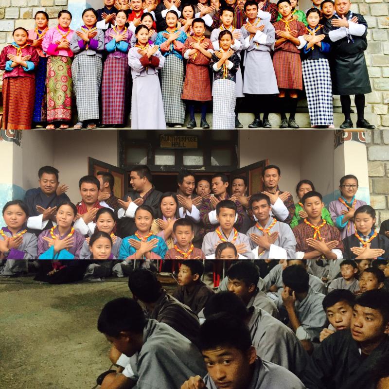 MoP Roadshow in Schools of Mongar, Bhutan