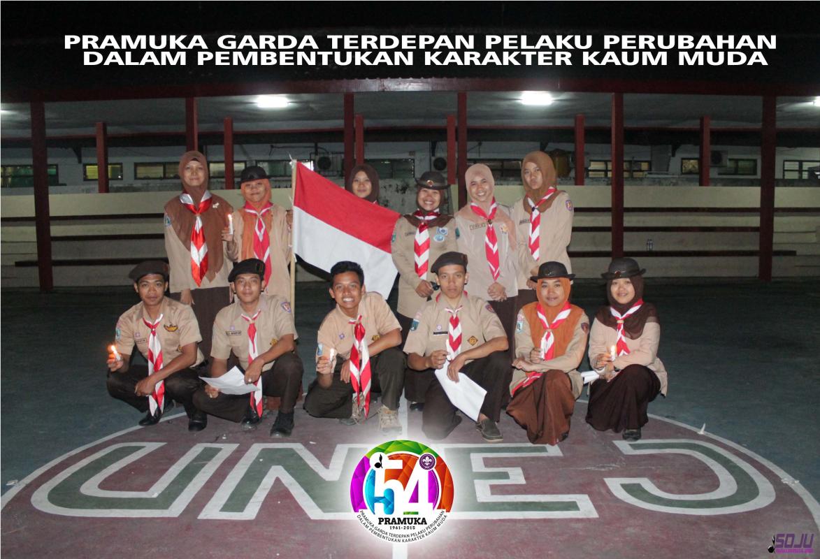 Prosesi Ulang Janji Hari Pramuka 54