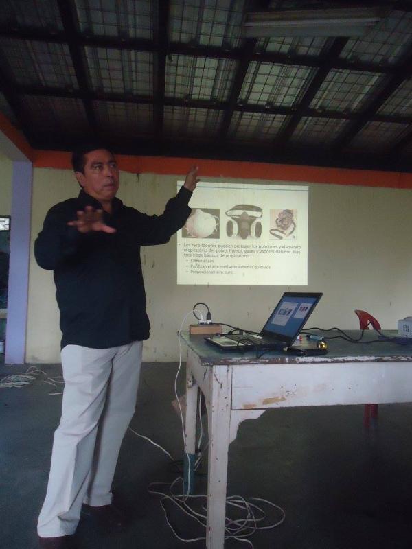 Proyecto "Capacitacion de seguridad y salud distrito Esmeraldas "