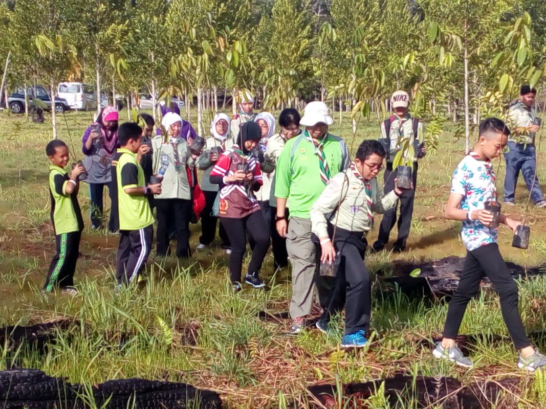 Messenger of Peace 'Tree planting' in conjunction with world tree planting day 