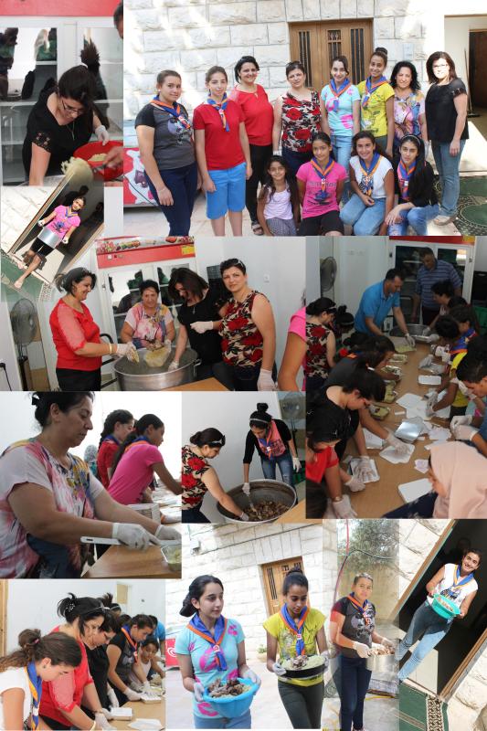 mothers volunteer with the Girl Guides