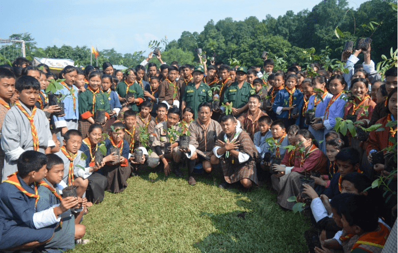 Save Planet by planting tree