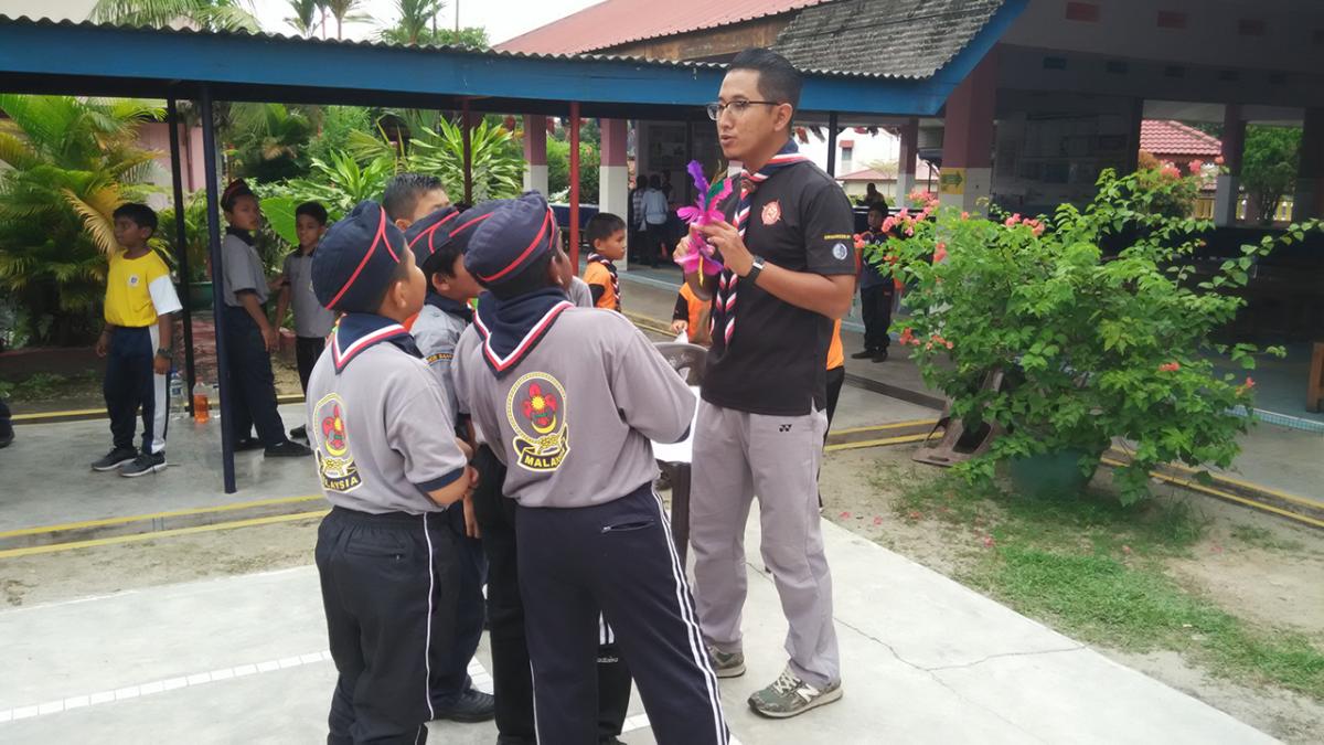 Mula Berpengakap bersama Pengakap Johor Bahru dalam Pekbori Gangsa 2017