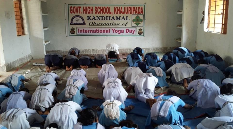 Observation of International Yogaday