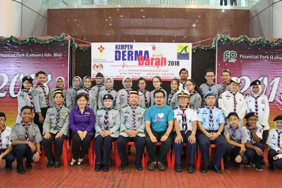 KEMPEN DERMA DARAH PENGAKAP LABUAN KUTIP 86 PAIN DARAH