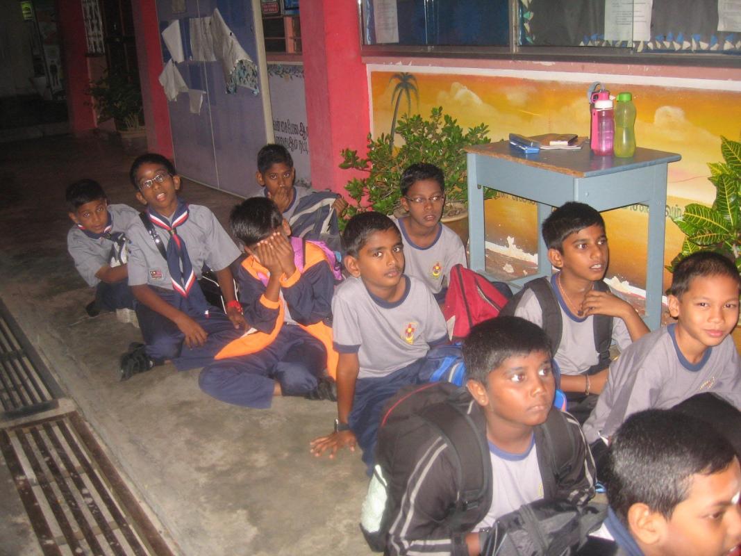 Aktiviti Kokurikulum Pengakap-Taklimat dan Latihan Kawad Kaki di SJKT Ladang Mount Austin