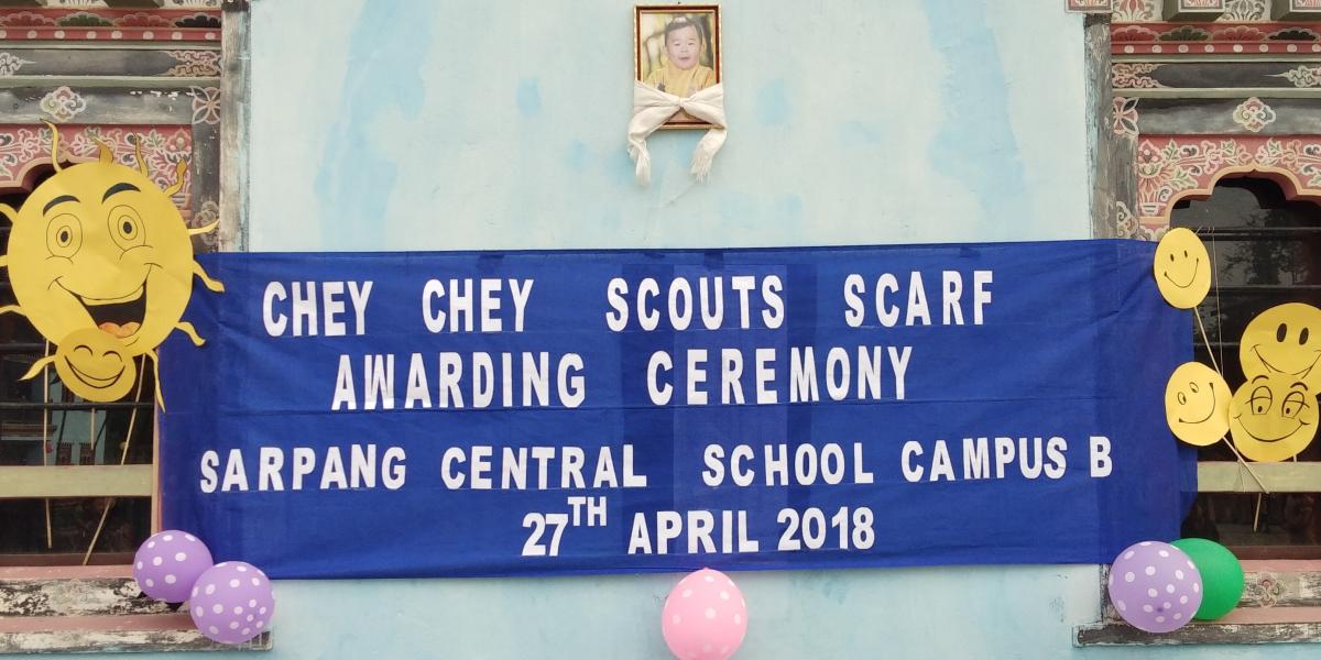 Grand Chey Chey Scouts Scarf Awarding Ceremony