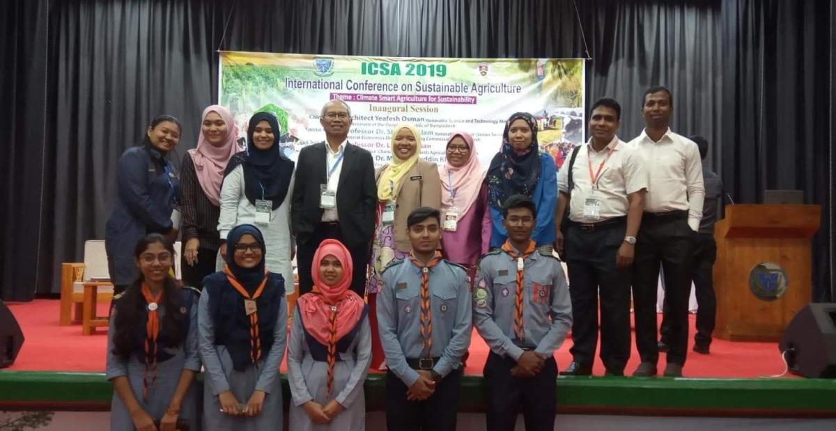 Took part in "International Conference on Sustainable Agriculture"