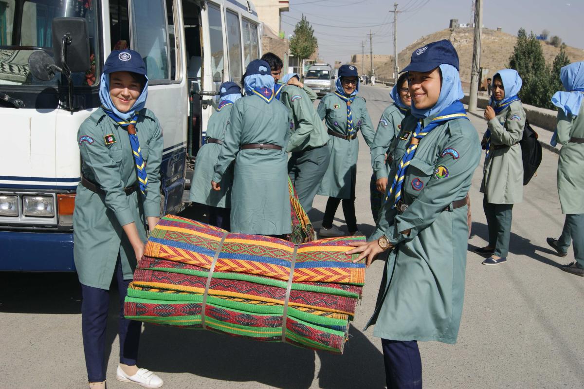 Girl Scouts Community Services Project