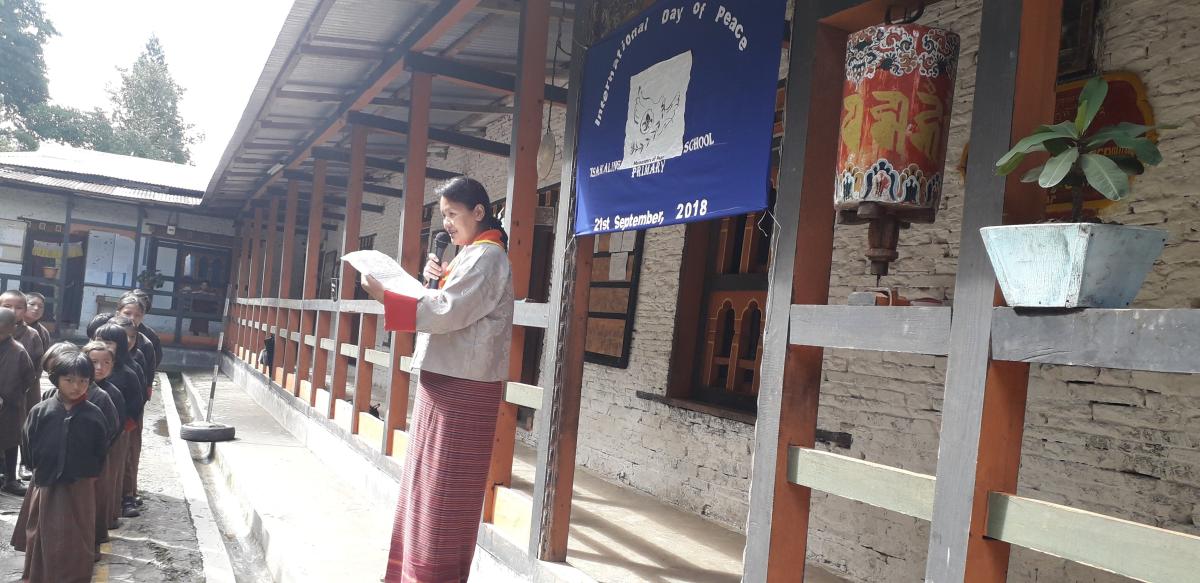 Celebration of International Day of Peace