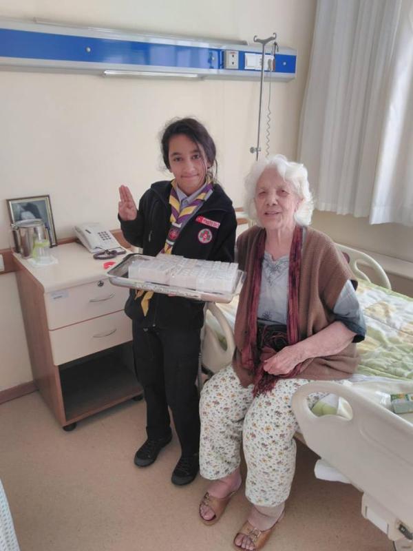 Volunteer service at Nursing Home