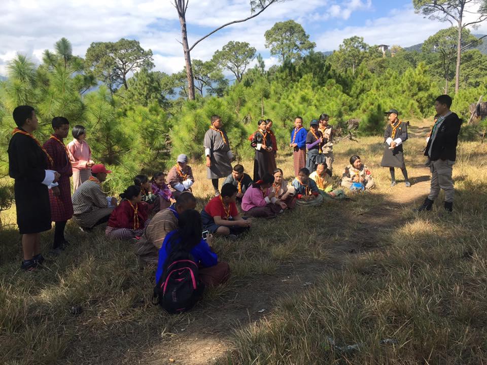 Spiritual hike to a spiritual place