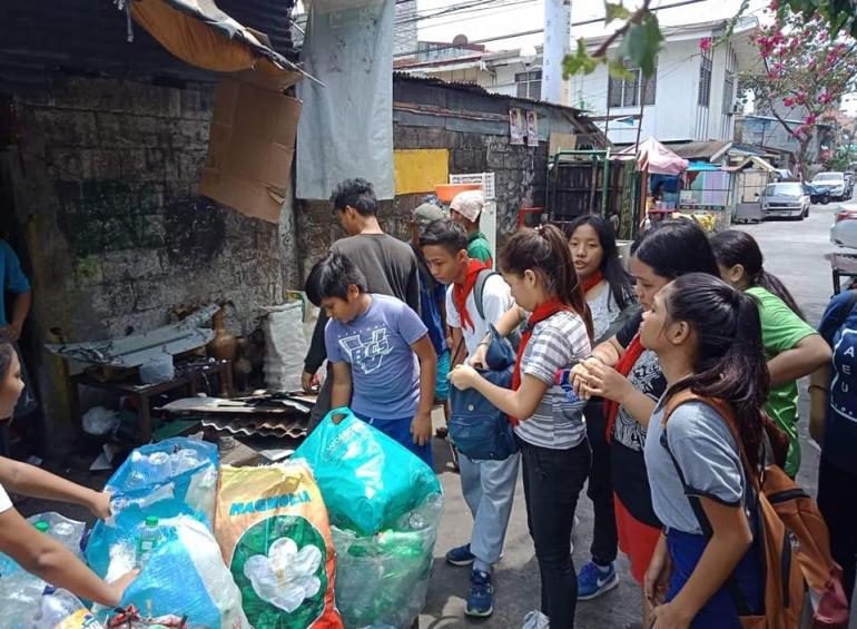 SWA Entry of Caloocan High School Senior Scouts (Day 4)