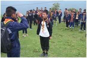 Scout Hiking to Serdam Goenpa