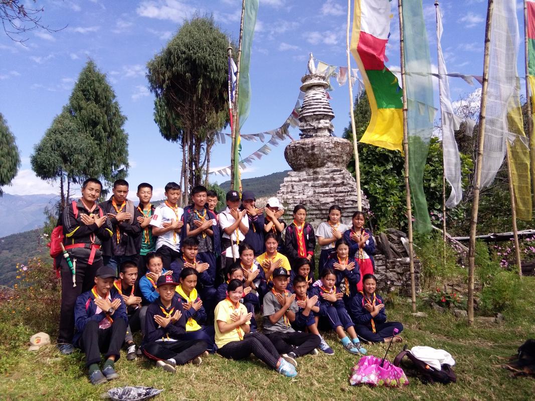 Scout Camping at Chaling