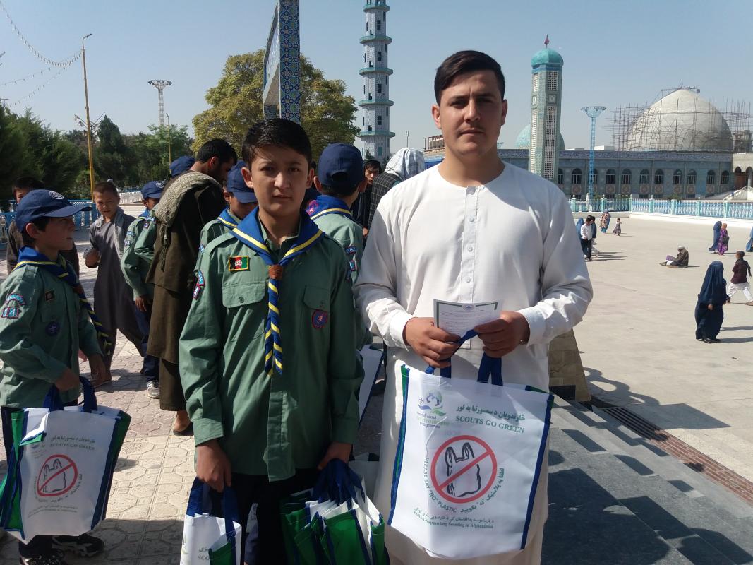 PLEASE SAY “NO” PLASTIC- Green Scouts for Green Afghanistan