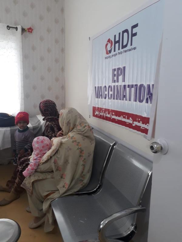 Polio vaccination camp 