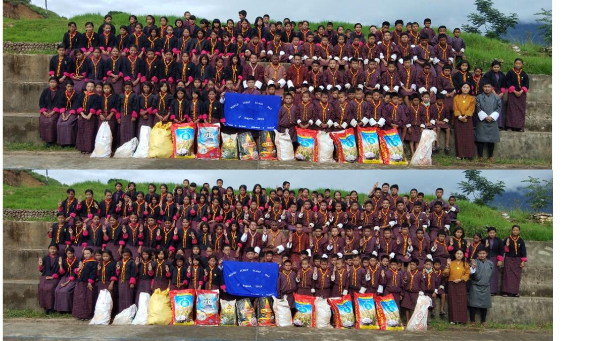 Celebration of World Scout Scarf Day