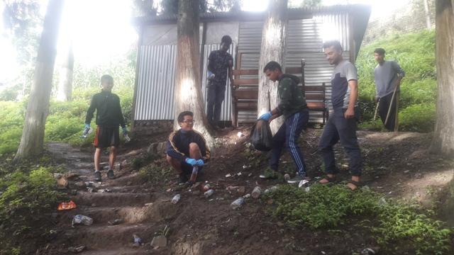 Cleaning of Park and Historical site