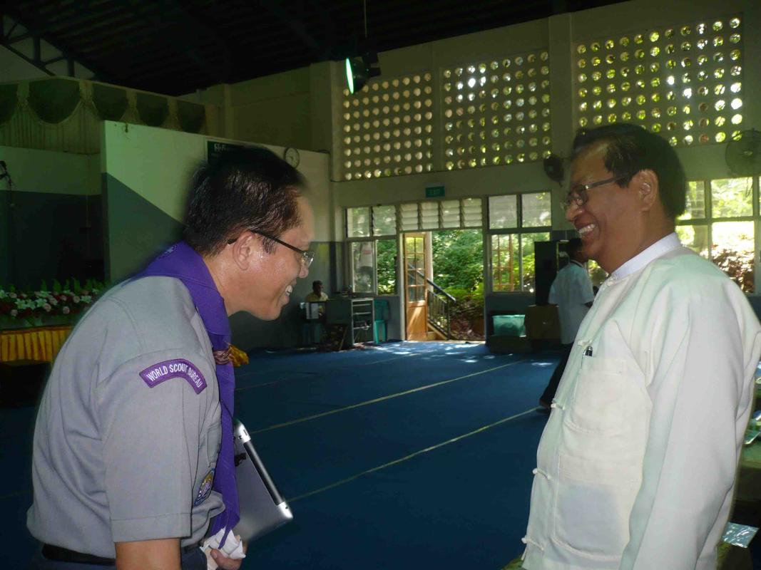 MoP Development Support to Scouting and its Organisation in Myanmar