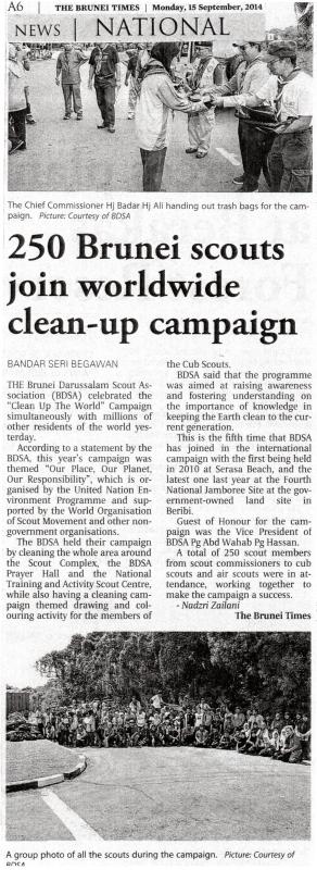 CLEAN UP THE WORLD 2014