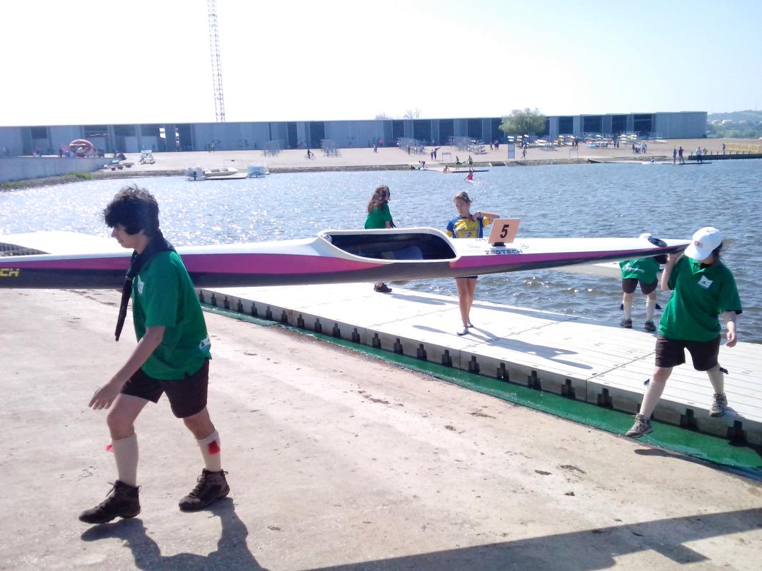 Apoio na Taça de Portugal de Regatas em Linha, disputada no Centro de Alto Rendimento de Montemor-o-Velho