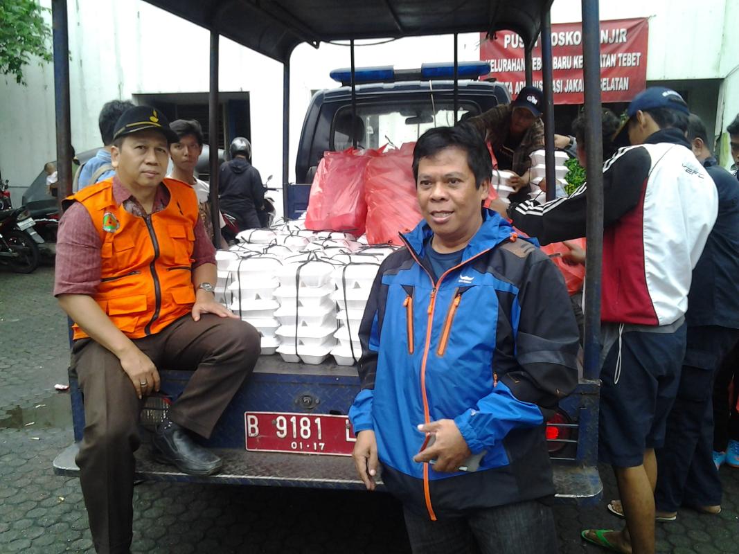 Posko Banjir Pramuka Peduli Kebon Baru Jakarta