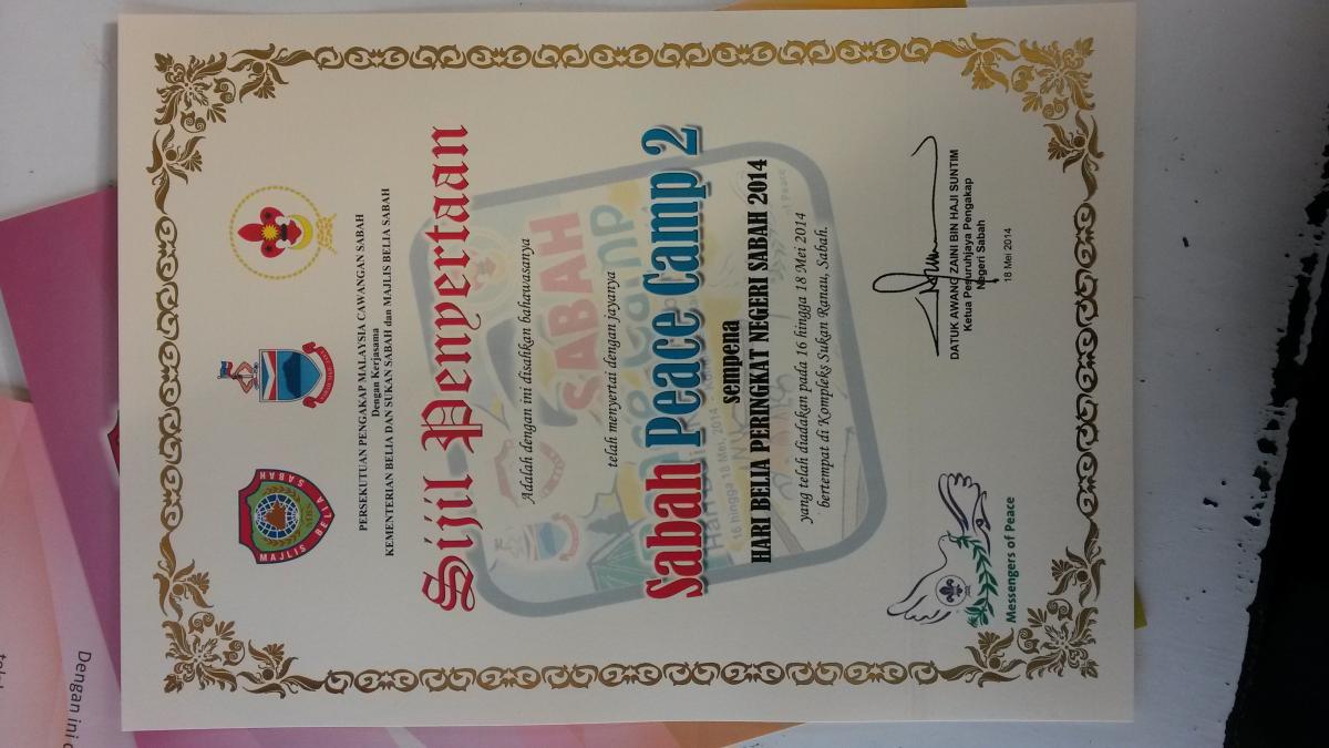 Sabah Peace Camp 2014