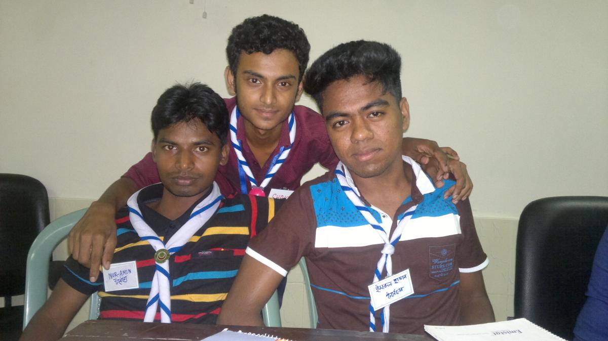 volunteer of Bangladesh Scouts