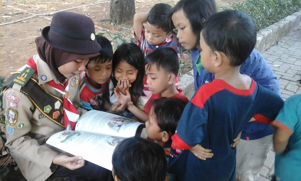 GEMA PRAJA "Gerakan Membaca Pramuka Jakarta"