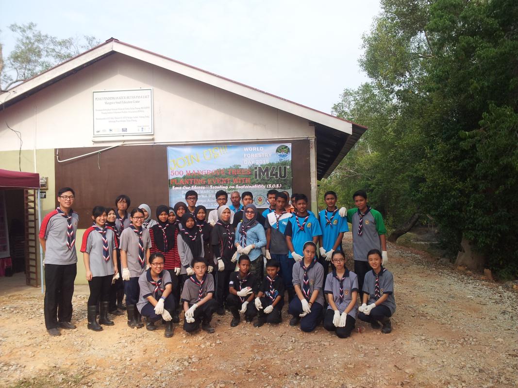 500 Mangrove Trees Planting in-conjunction World Forestry Day with iM4U