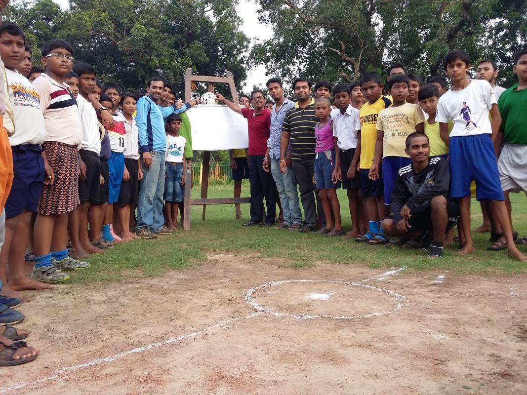 Football Tournament Organised by O. C. G Scout Troop 
