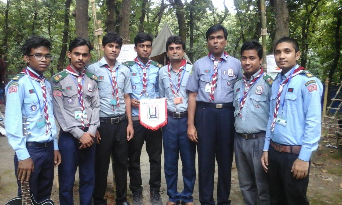 1st community based scout camp - 2015