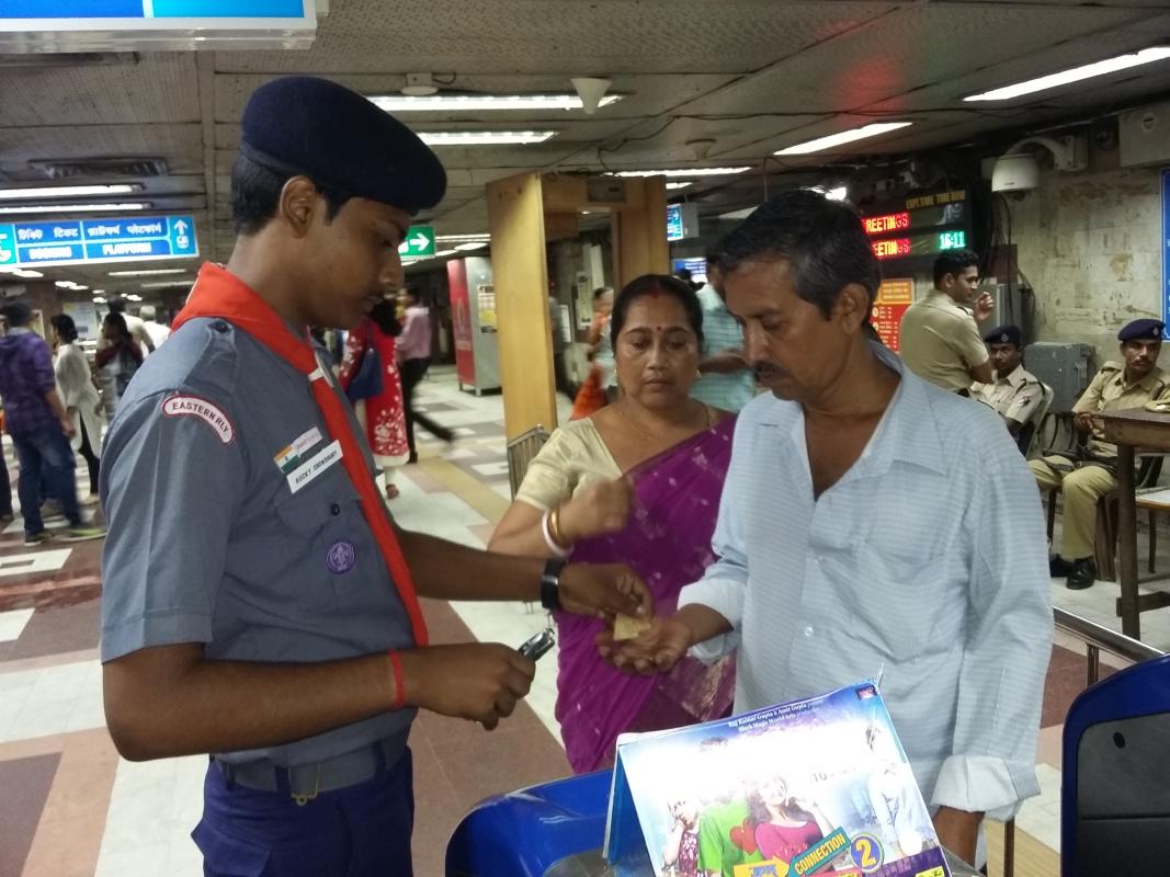 Metro Railway Service During Durga Puja of Kolkata,India