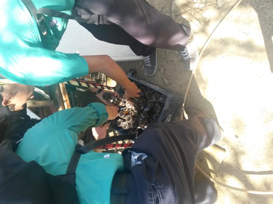 Saneamiento ambiental sector los Guáimaros. Jornadas de erradicación del zancudo patas blancas.