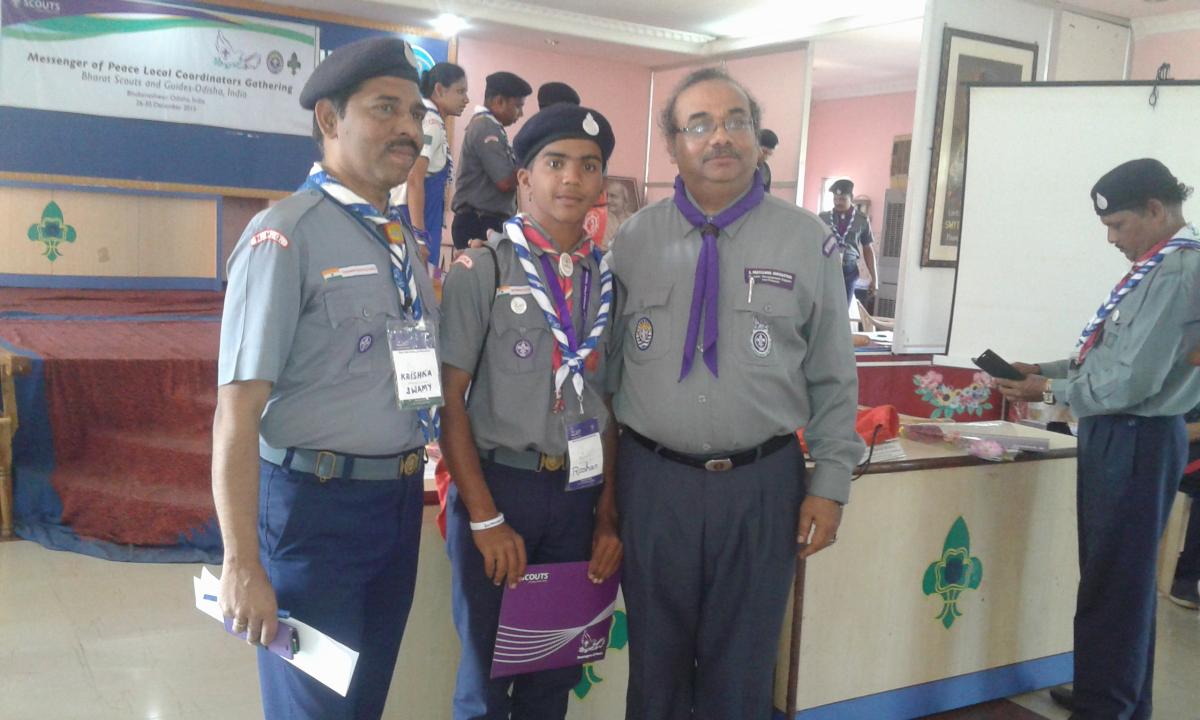 Certificate received from - S.Prasanta Shrivastava( Director  of Asia Pacific Region - WOSM )